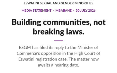 Building communities, not breaking laws: ESGM tells court in 7-year-old registration case